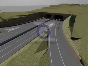 tunel acceso huca